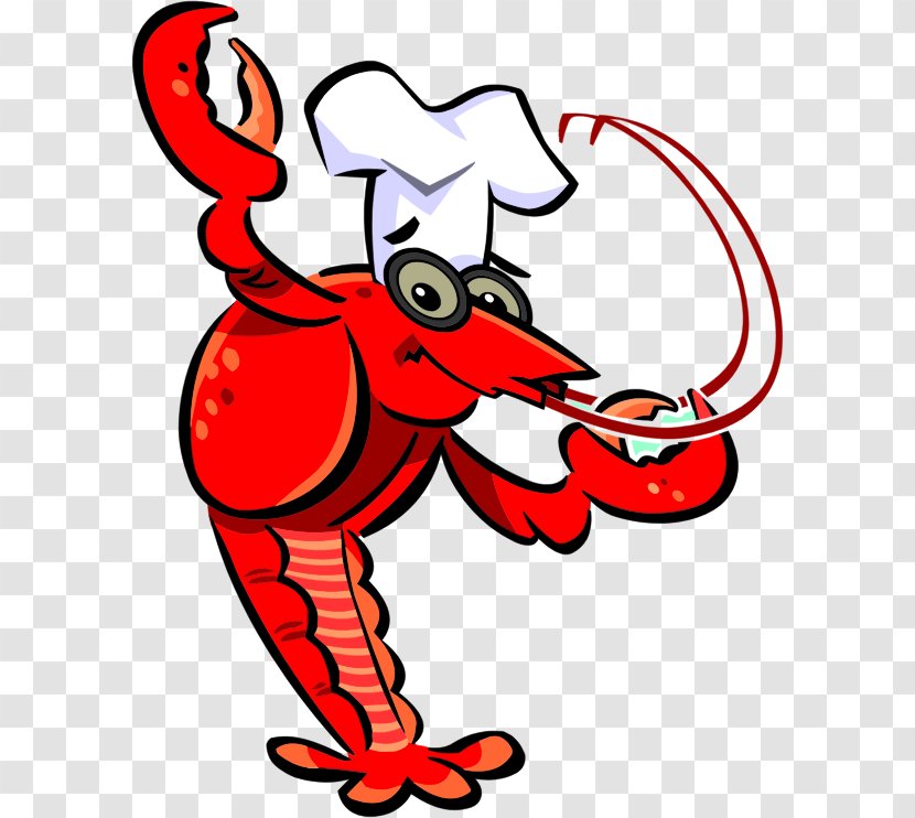Crayfish Seafood Boil Cajun Cuisine Clip Art - Boiling - Cartoon Chef Transparent PNG