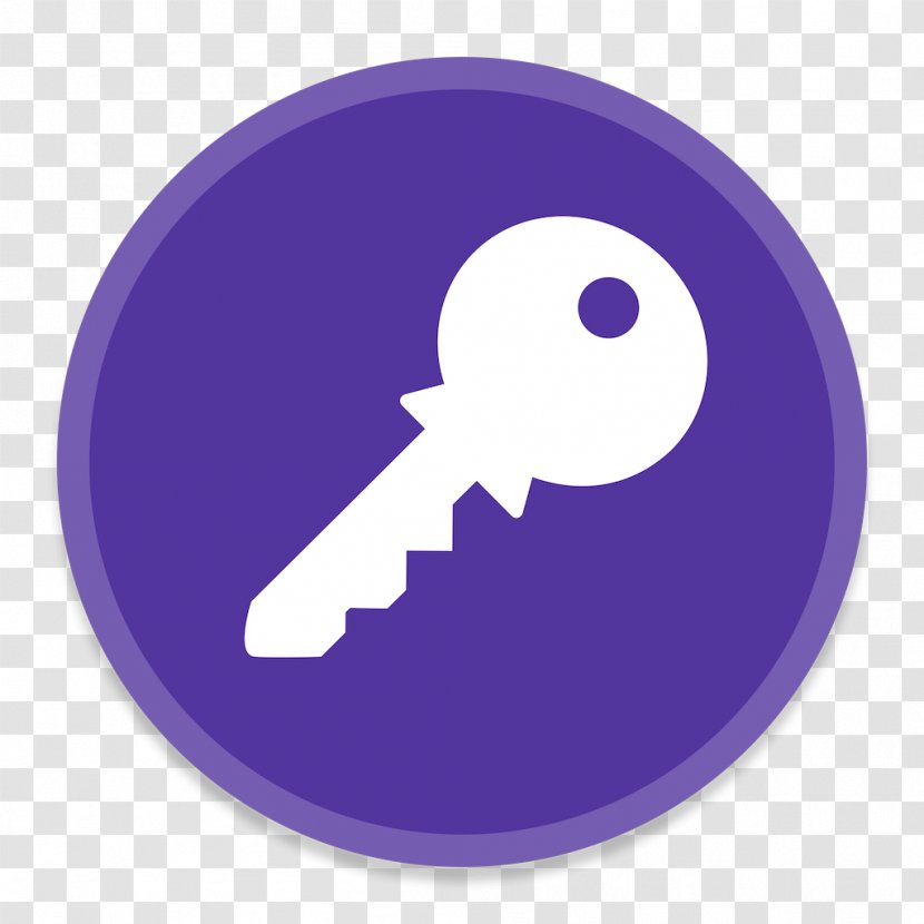 Purple Symbol Violet - Keychain Access - KeyChainAccess Transparent PNG