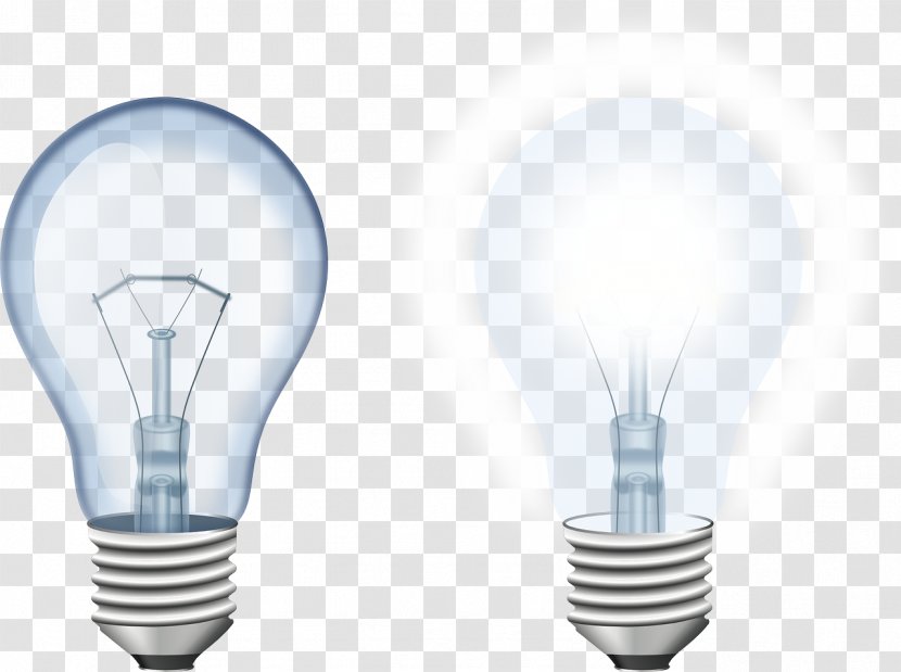Incandescent Light Bulb Lamp Clip Art Transparent PNG