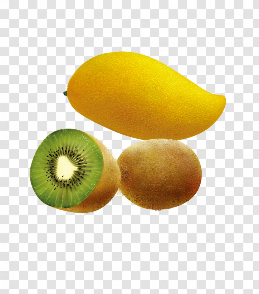 Mango Kiwifruit - Kiwi Transparent PNG