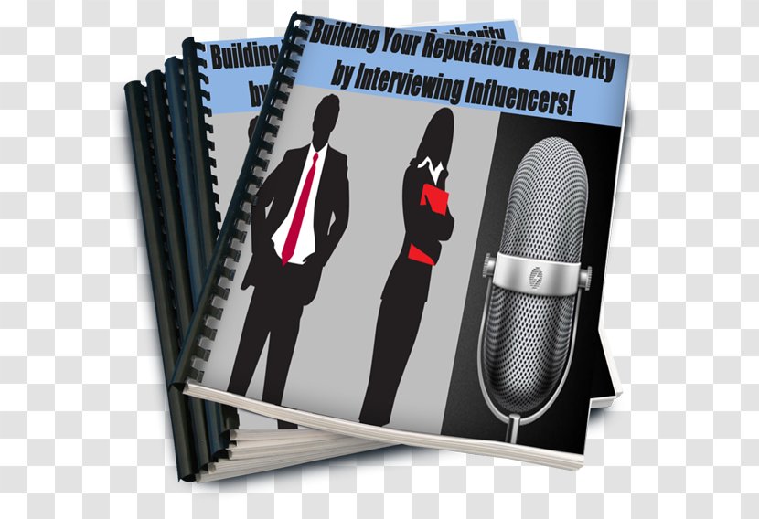 New York City E-book Mockup - Microphone - Binder Transparent PNG