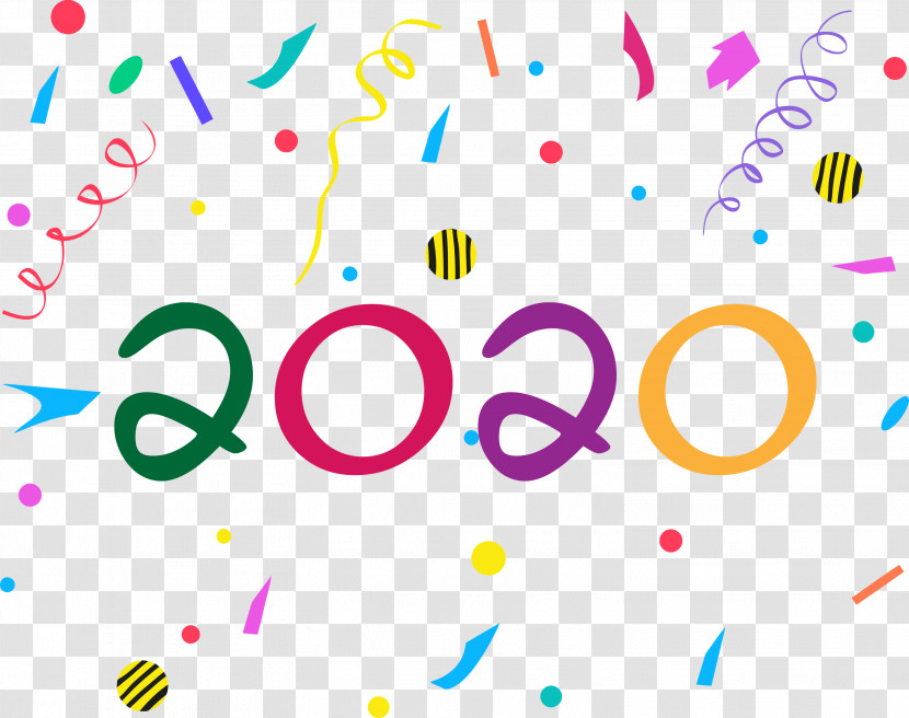 Happy New Year 2020 New Year 2020 New Years Transparent PNG