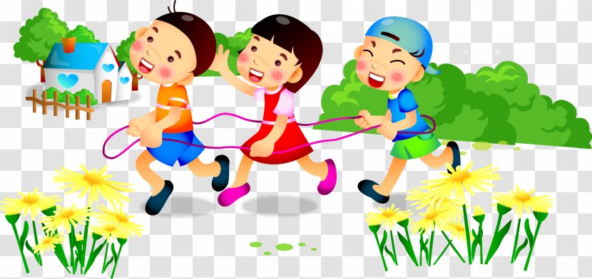 Child Cartoon Clip Art - Fictional Character - Little Partner Playing The Train Transparent PNG