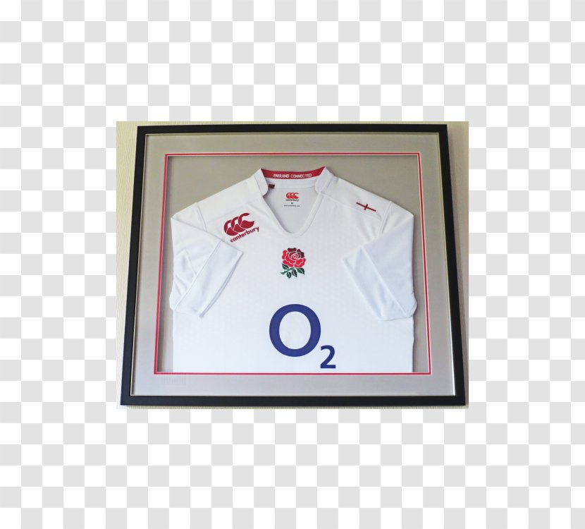 T-shirt England National Rugby Union Team Shirt Collar Sleeve Transparent PNG