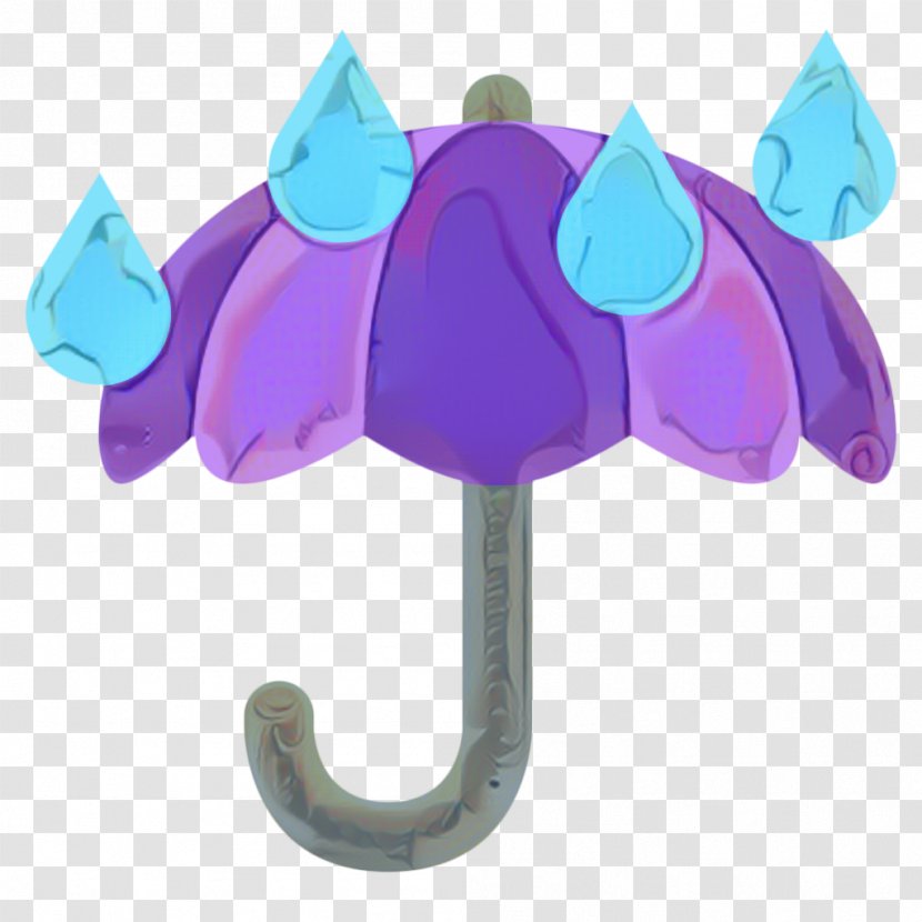 Emoji Symbols - Umbrella - Purple Violet Transparent PNG