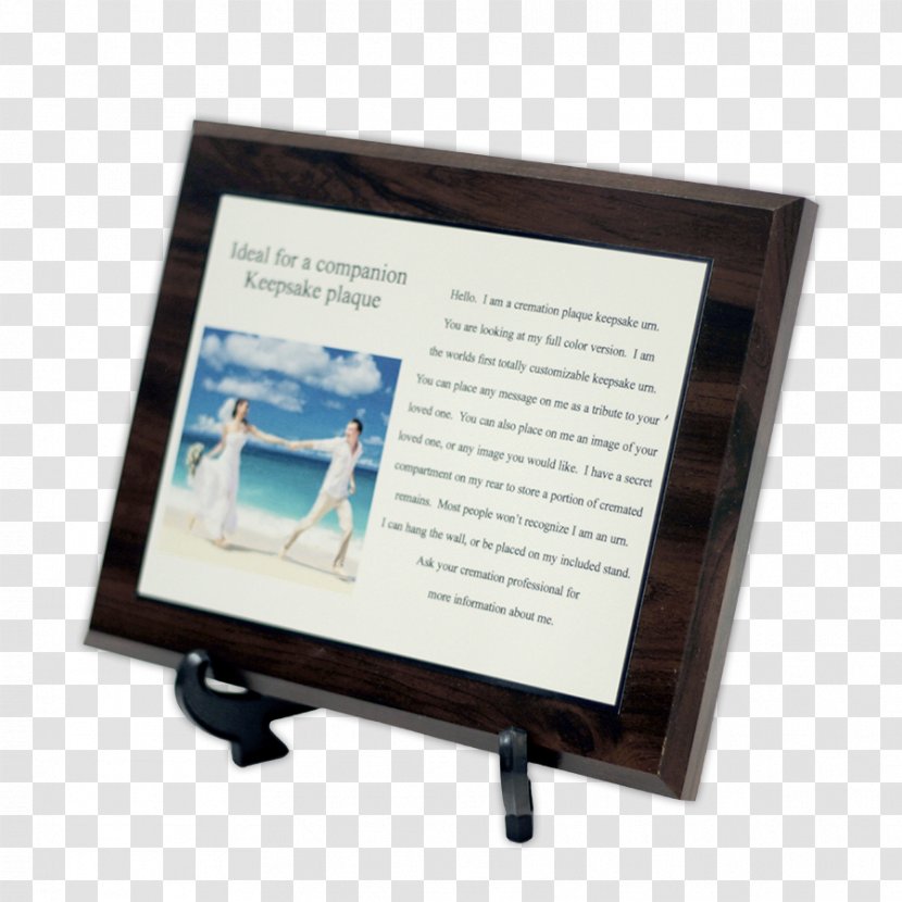 Urn Cremation Commemorative Plaque Display Device - Plate Cartoon Transparent PNG
