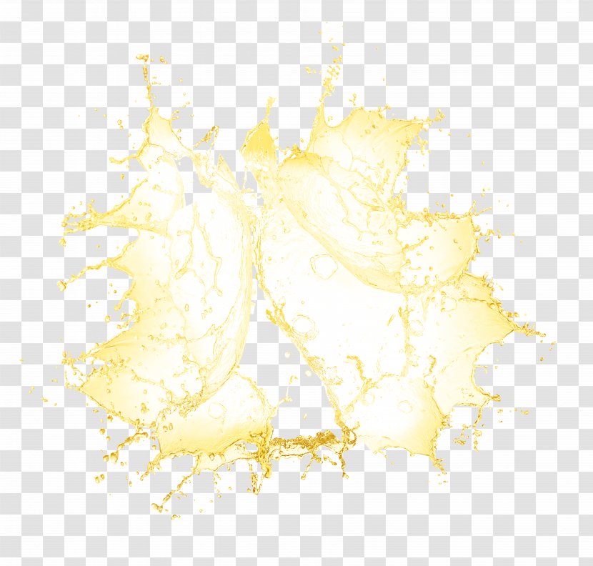 Text Yellow Illustration - Orange Juice Splashing Transparent PNG