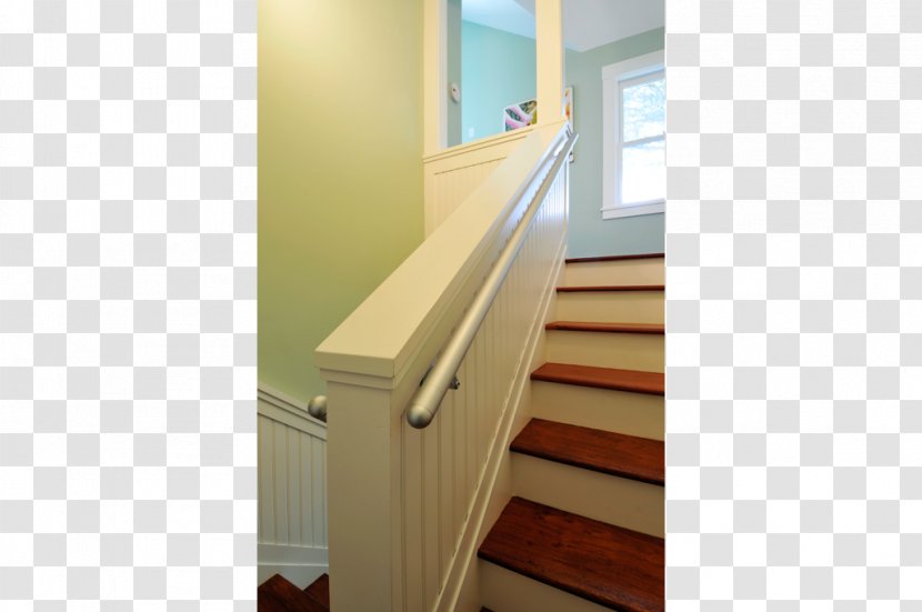 Window Stairs Hardwood Property Handrail - Glass Transparent PNG