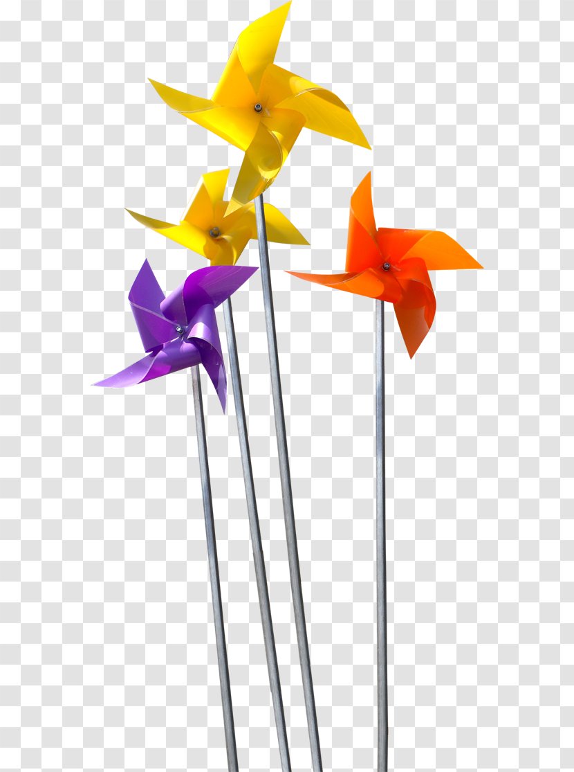 Pinwheel Windmill Clip Art - Flowerpot Transparent PNG