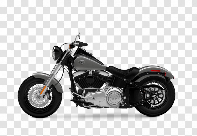 Softail Harley-Davidson Sportster Motorcycle Overhead Valve Engine - Motor Vehicle - Three View Line Transparent PNG