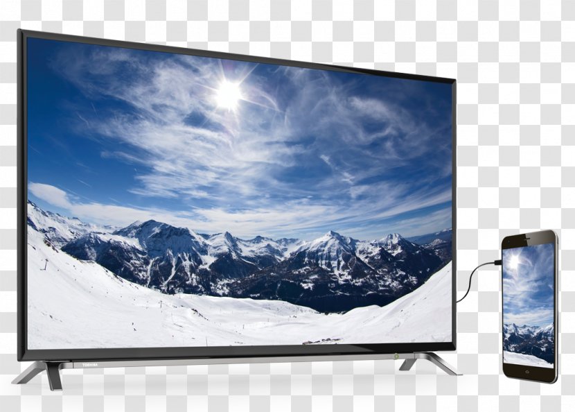 4K Resolution LED-backlit LCD Ultra-high-definition Television Show - Highdefinition - Tivi Transparent PNG