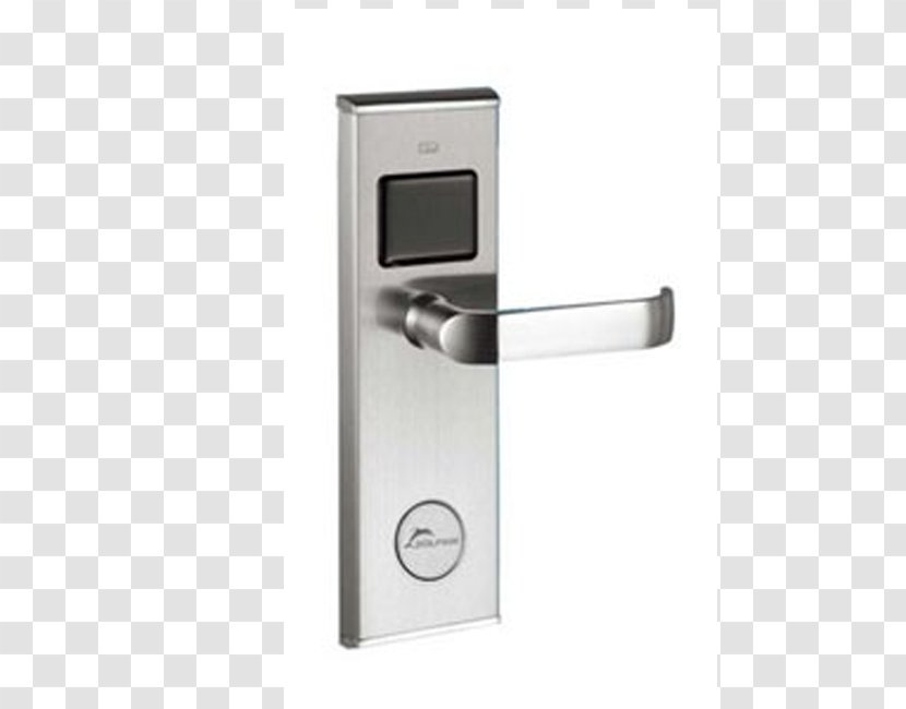 Cylinder Lock Door Electronic Key - Hardware Accessory Transparent PNG