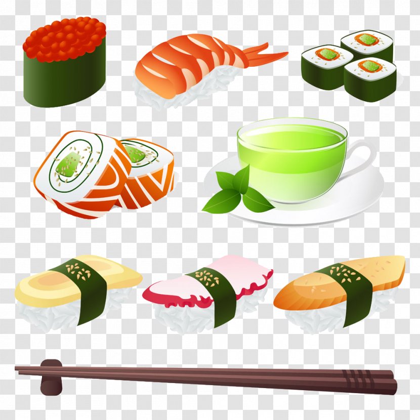 Sushi California Roll Japanese Cuisine Makizushi - Stock Photography - Creative Photos Transparent PNG