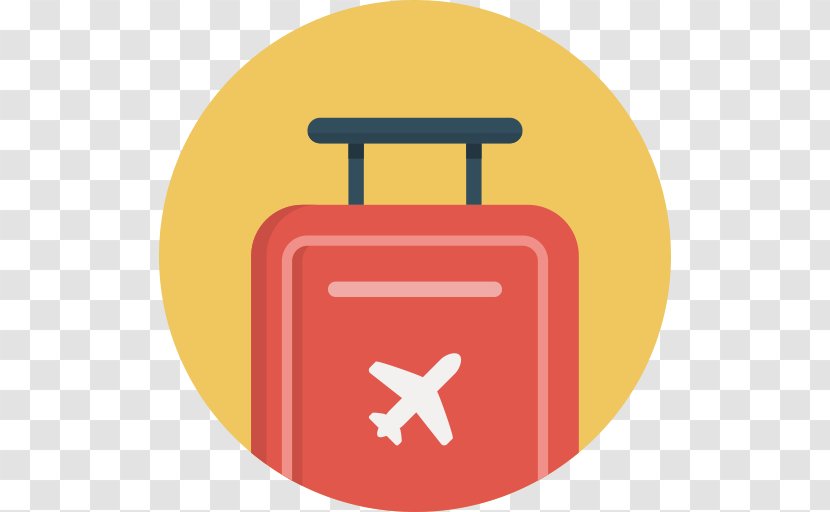 Flight Air Travel Airplane - Road Trip - Baggage Icon Transparent PNG