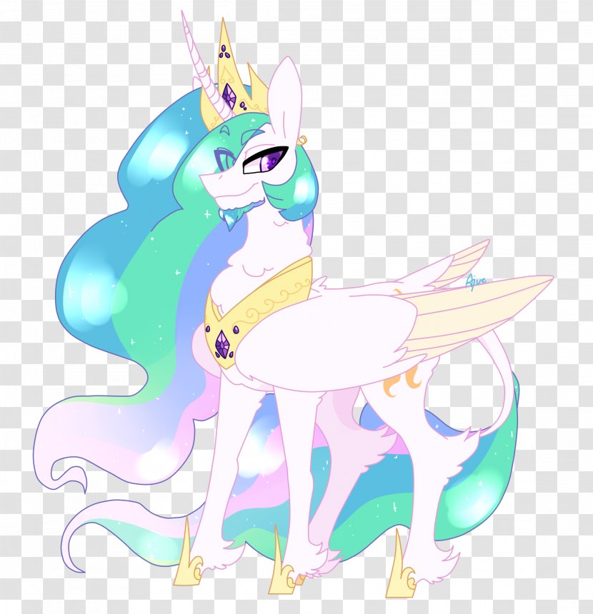 Pony Princess Celestia DeviantArt Winged Unicorn - Tree - Angry Transparent PNG