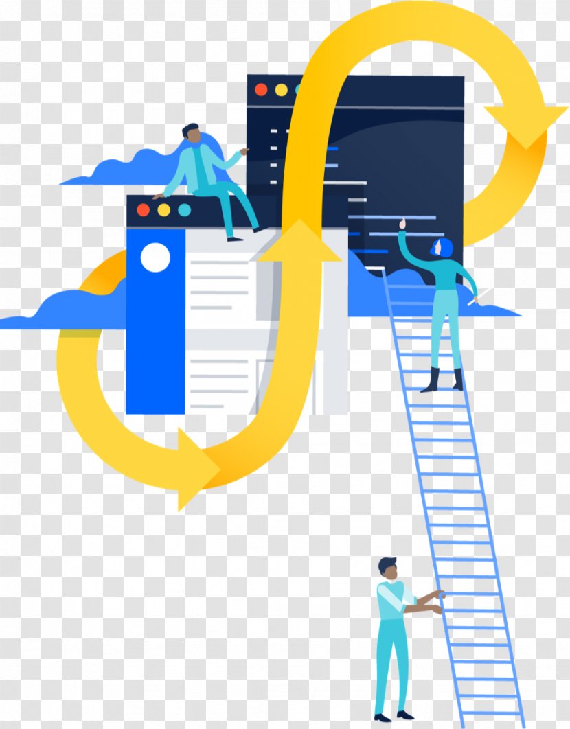 Atlassian Pty Ltd. Bitbucket Git - Climb The Ladder Transparent PNG