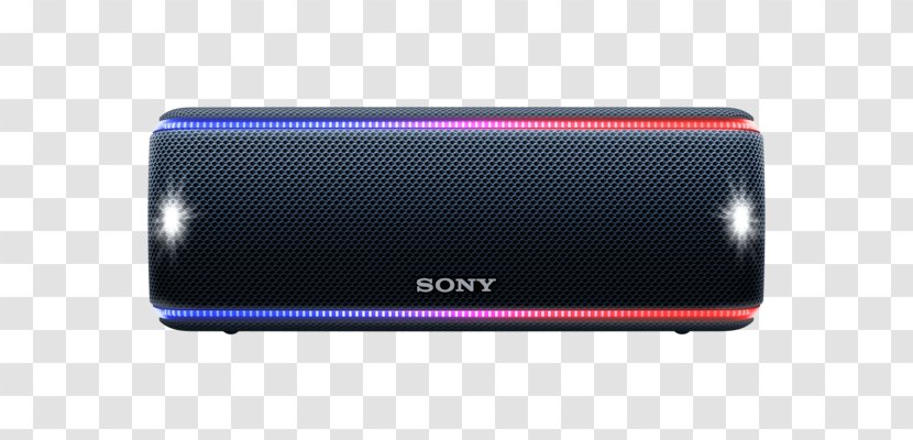 Wireless Speaker Sony Corporation Loudspeaker SRS-XB31 Bluetooth Aux Light - Volume Booster Transparent PNG