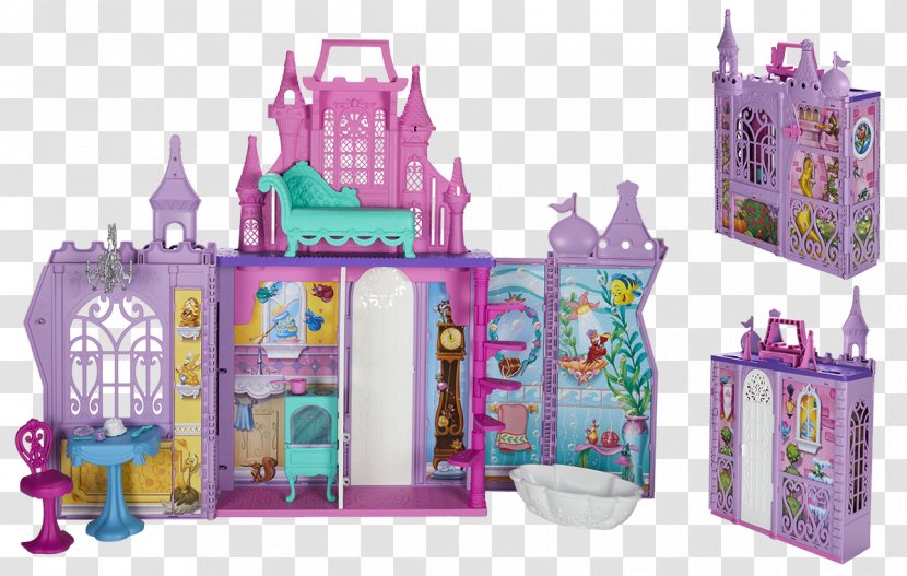 Toy Ariel Doll Disney Princess Belle - Palace Pattern Transparent PNG