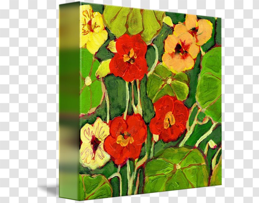 Floral Design Gallery Wrap Art Canvas - Of Jennifer Lommers - Plein Air Painters Transparent PNG