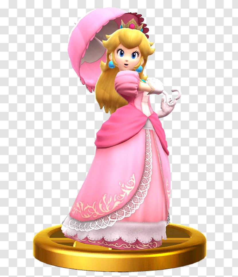 Super Princess Peach Smash Bros. For Nintendo 3DS And Wii U Mario New Bros Transparent PNG