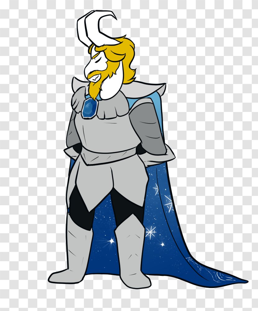 Character Fiction Headgear Clip Art - Video - Asgore Transparent PNG