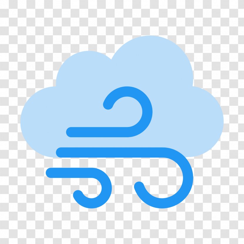 Weather Wind Rain Clip Art - Blue Transparent PNG