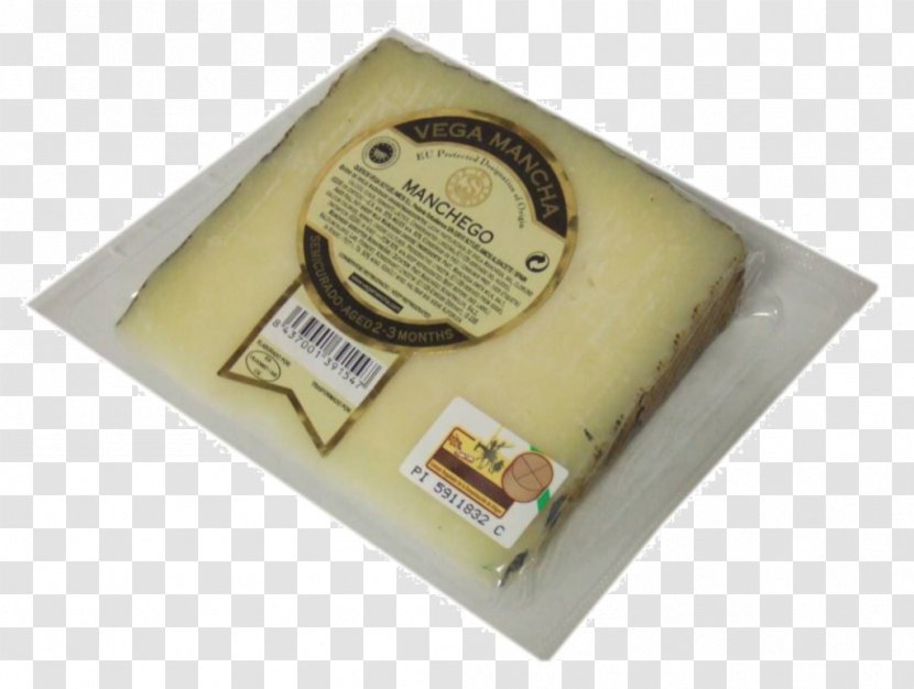Young Manchego Spanish Cuisine Cheese Aged - Sheep Milk Transparent PNG