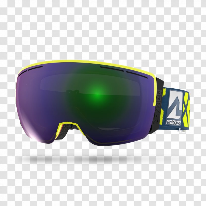 Goggles Yellow Gafas De Esquí Skiing Plasma - Eyewear - Green ]Plasma Transparent PNG