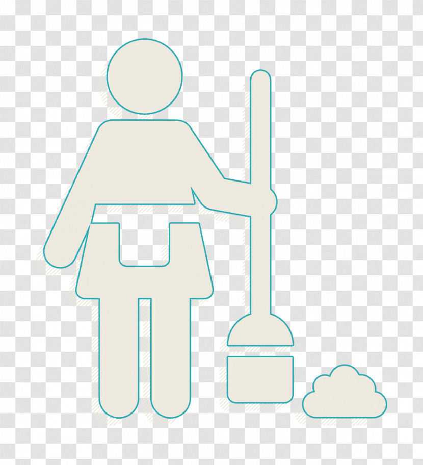 Housekeeper Icon People Icon Professions Icon Transparent PNG
