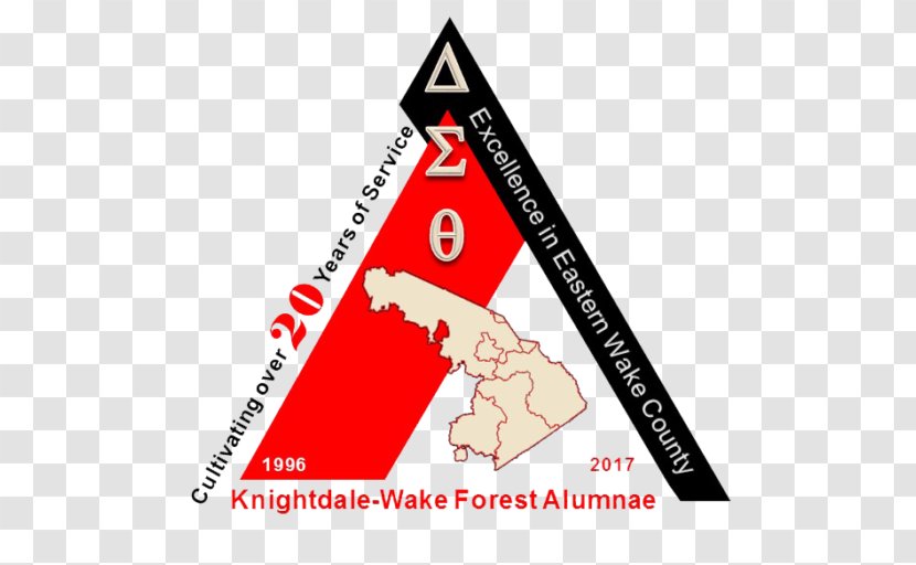 Knightdale Wake Forest University Delta Sigma Theta Raleigh - Logo - College Students In Classrooms Transparent PNG