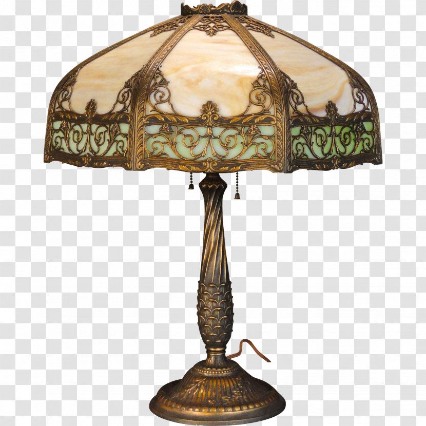 Table Louis Comfort Tiffany, 1848-1933 Tiffany Lamp Stained Glass Transparent PNG