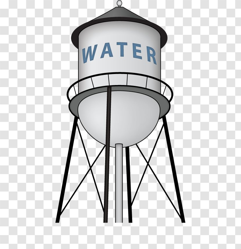 Water Tower Tank Clip Art - Online And Offline - Can Transparent PNG