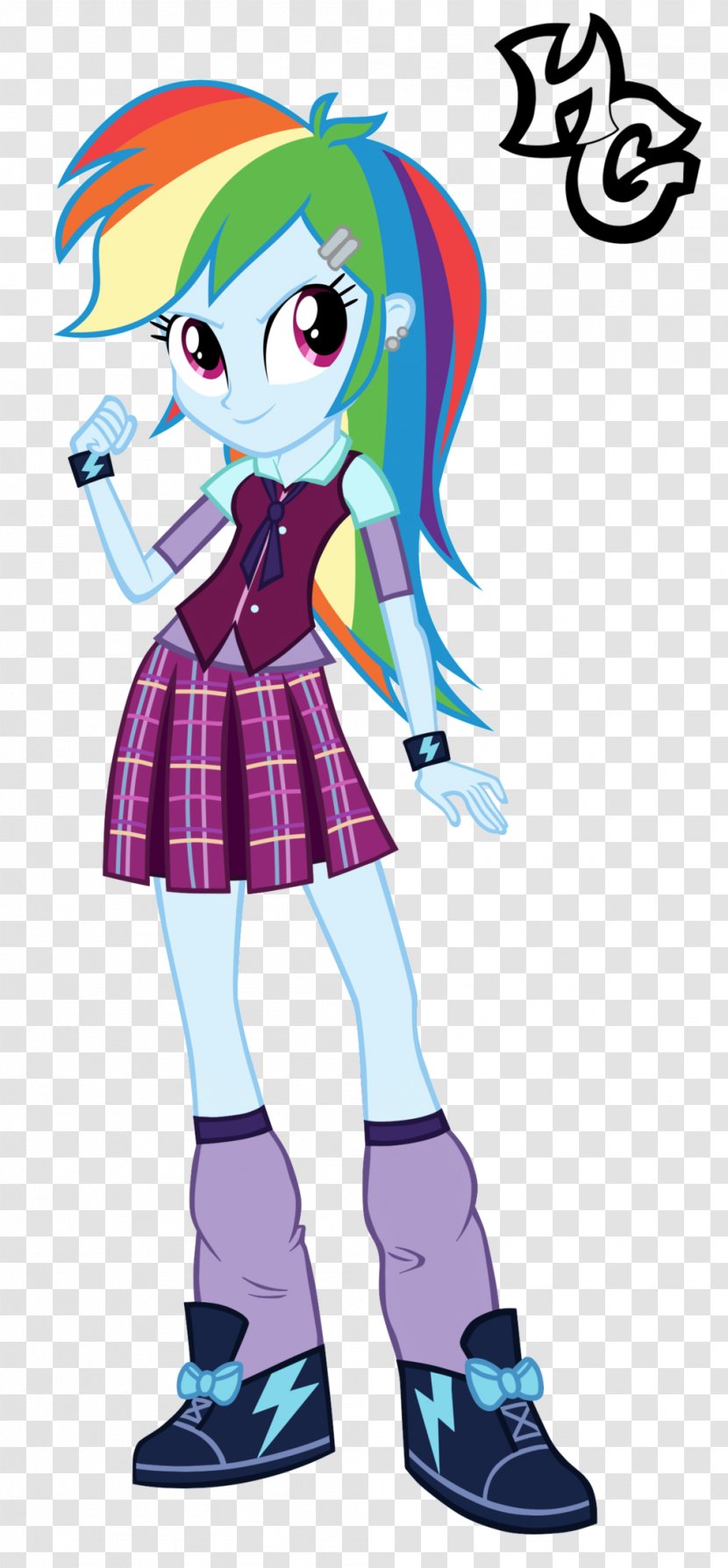 Rainbow Dash Rarity Pinkie Pie Pony Fluttershy - Frame - Portre Transparent PNG