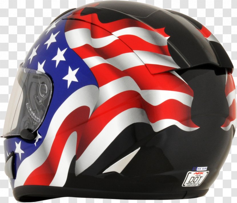 Motorcycle Helmets United States Bicycle - Rearview Mirror Transparent PNG