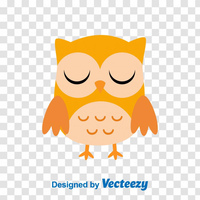 Owl Clip Art Child Image Bird - Orange Transparent PNG