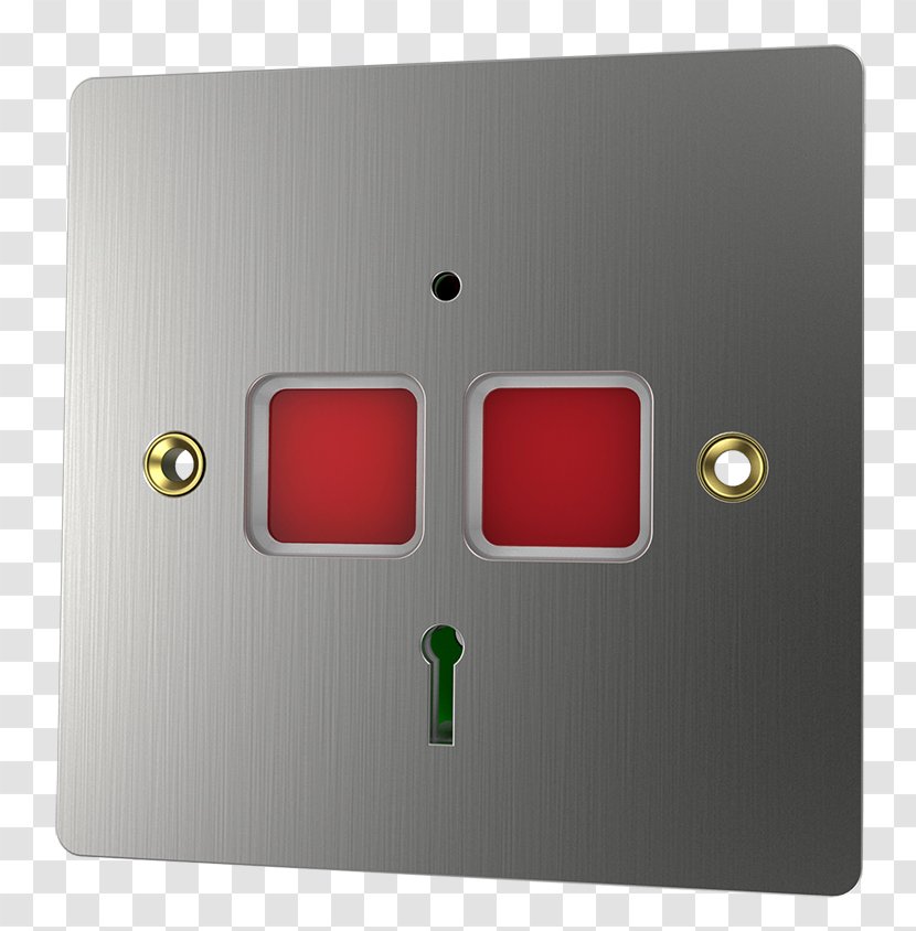 Panic Button Security Alarms & Systems False Alarm Push-button - Remote Controls - Flate Transparent PNG