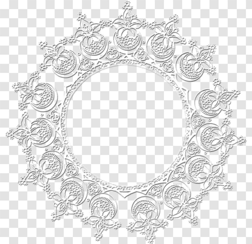 Lace Drawing Sticker Clip Art - Monochrome Photography - Black And White Transparent PNG