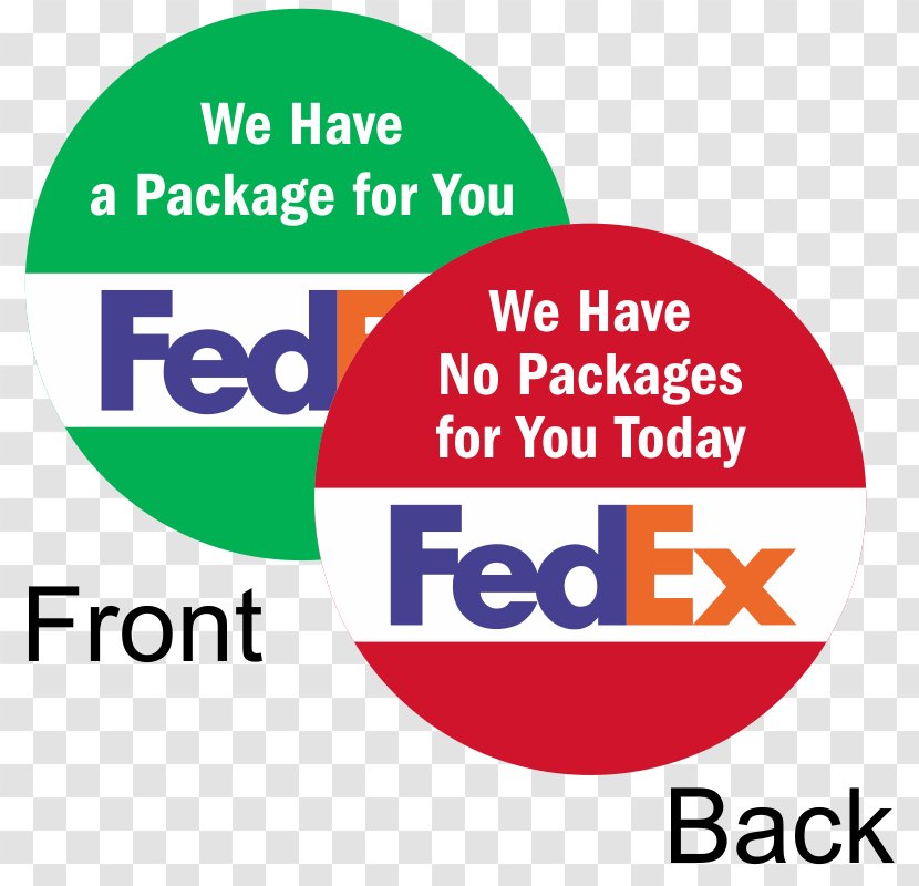 FedEx Ground United Parcel Service Label Sticker - Fedex Transparent PNG