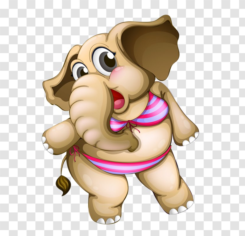 Stock Photography Royalty-free Swimsuit Illustration - Tree - Cute Baby Elephant Transparent PNG