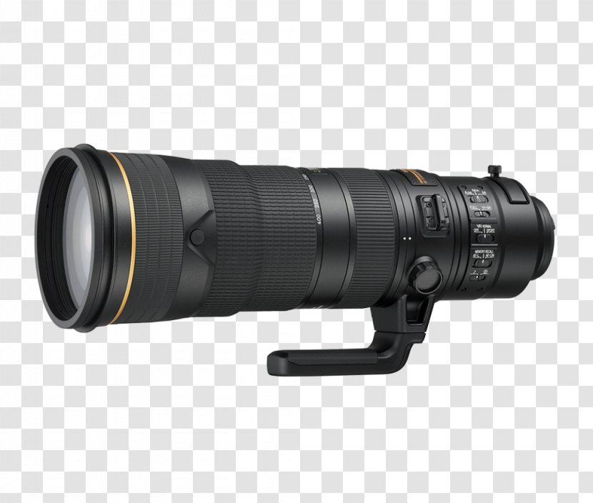 Camera Lens Nikon AF Nikkor 50 Mm F/1.8D AF-S DX 35mm F/1.8G - Telephoto 500mm F40 Transparent PNG