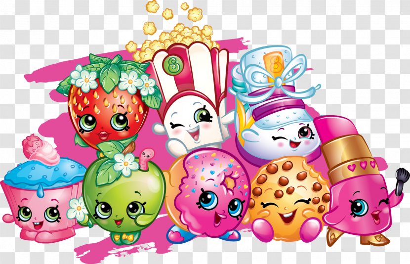 Cupcake Shopkins Character Drawing Food - Toy - Poster Transparent PNG