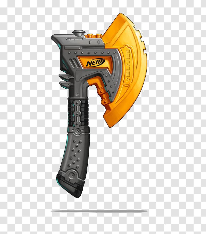 Nerf Blaster Toy Designer - Concept Art - Ax Transparent PNG