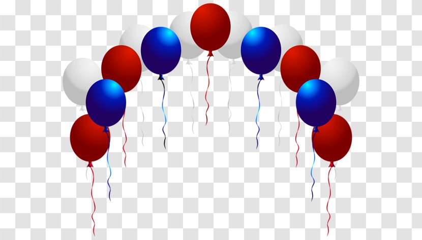 Independence Day Clip Art Balloon Image - Birthday Transparent PNG