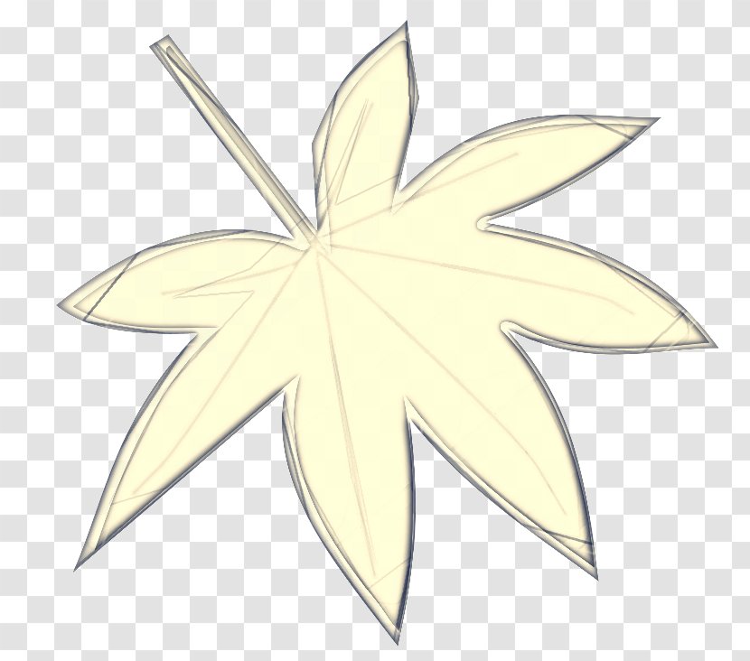 Leaf Plant Tree Star Flower - Metal Transparent PNG