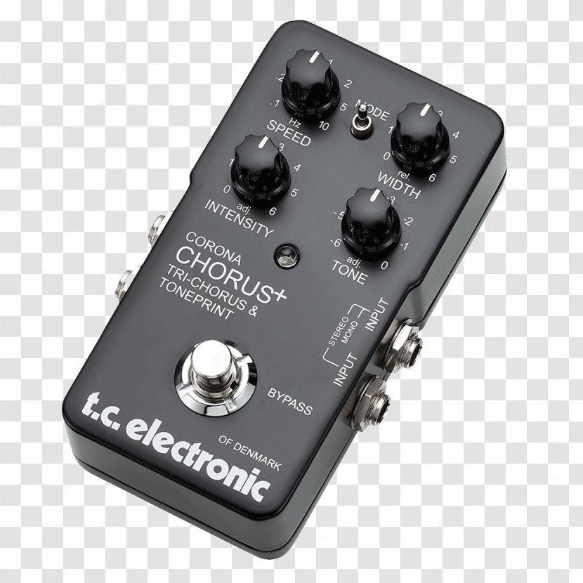 Chorus Effect Effects Processors & Pedals TC Electronic Flanging Pedaal - Electric Guitar - Corona Transparent PNG