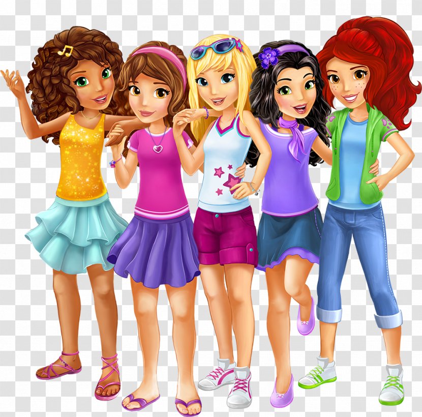 LEGO Friends Lego Ideas Doll Toy - Barbie - Love Party Transparent PNG