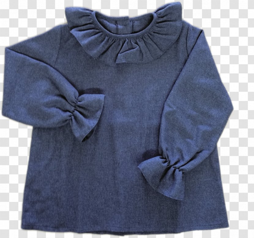 Blouse Collar Dress Sleeve Shoulder - Neck Transparent PNG