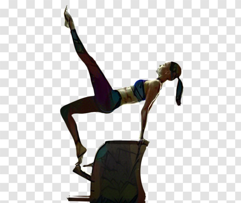 Yoga Cartoon - Leg - Performing Arts Jumping Transparent PNG