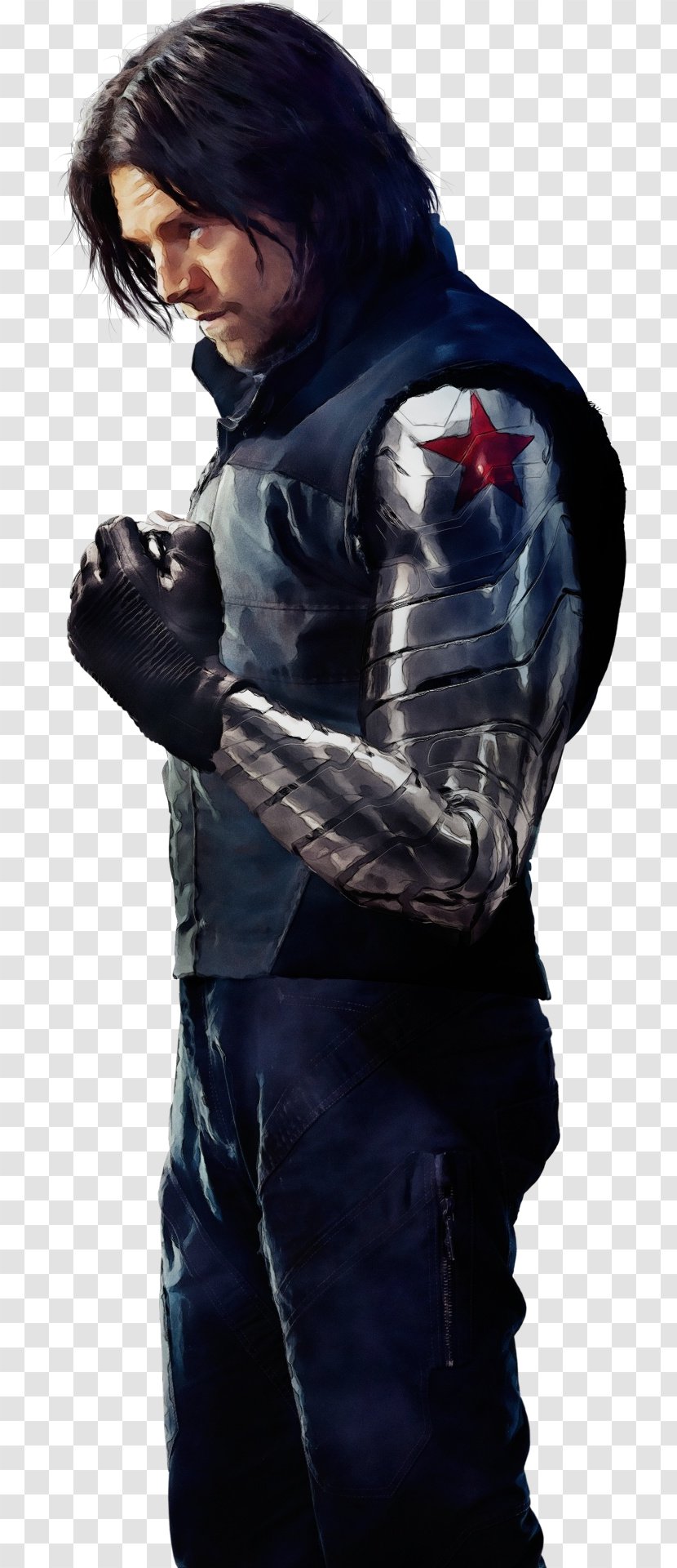 Bucky Barnes Captain America: The Winter Soldier Sebastian Stan Marvel Cinematic Universe Comics - Art - Personal Protective Equipment Transparent PNG