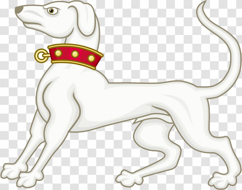 Greyhound Lines Dog Breed Cat Royal Badges Of England White Richmond - Silhouette Transparent PNG